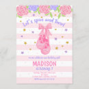 Recherche de pirouette invitations Girl