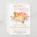 Recherche de brouette invitations Citrouille