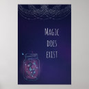 Recherche de lucioles posters Lumineux