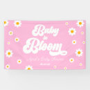 Zoek naar pink baby shower spandoeken Baby in bloei