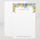 Zoek naar blauwe bloemen briefpapier Hydrangea