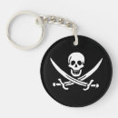Recherche de pirate de jolly roger porteclés Drapeau