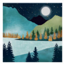 Recherche de arbre en brume art Lac