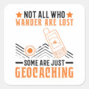 Zoek naar geocachers stickers Gps