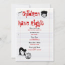 Recherche de droite invitations Pour enfants