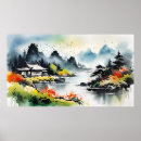 Recherche de peintures chinoises posters Paysage