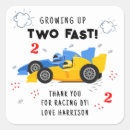 Recherche de voitures de course autocollants Garçon