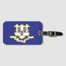 Recherche de drapeau des états unis bagages étiquettes Illustration