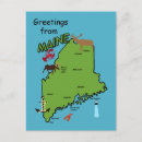 Recherche de salutations du maine cartes postales Pour tous