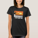 Recherche de les barbade tshirts Plage