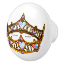 Recherche de couronne princesse boutons et poignées de porte Diadème