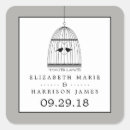 Recherche de cages à oiseaux autocollants Vintage