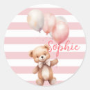 Recherche de ours rose autocollants Animal