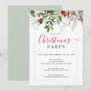 Recherche de de noël invitations Rouge et vert