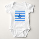 Recherche de bateau à voile bébé vêtements Bleu