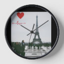 Recherche de eiffel horloges Amour