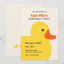 Recherche de canard jaune invitations Oiseau