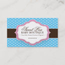 Recherche de boutique bébé cartes visite Affaires