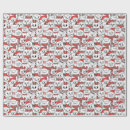 Zoek naar witte kat cadeaupapier Rood