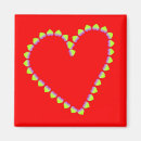 Recherche de coeur jaune magnets Amour