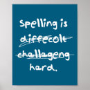Recherche de orthographe posters Drôle