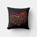 Recherche de rouge coeur coussins Peinture
