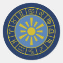 Recherche de signe du soleil autocollants Horoscope