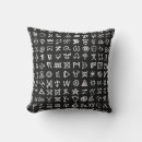 Recherche de runes coussins Alphabet