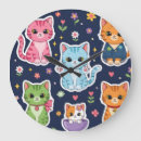 Recherche de neko horloges Chaton