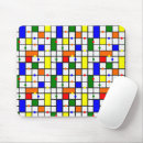 Zoek naar rood vierkant muismatten Cirkels