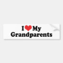 Recherche de grands parents voiture autocollants Amour