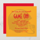 Zoek naar party game uitnodigingen Voetbalvoetbal