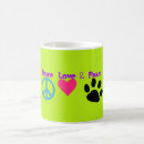 Recherche de peace sign tasses Amour