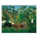 Zoek naar oerwoud schilderijen posters Henri rousseau