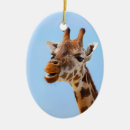 Recherche de girafe drôle ornements Animaux