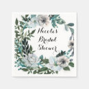 Recherche de fleurs blanches serviettes Rustique