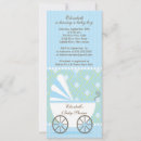 Recherche de baby carriage invitations Bleu