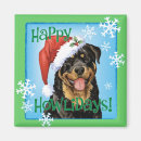 Recherche de santa magnets Flocons de neige