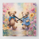 Recherche de nounours horloges Rose