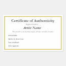 Recherche de certificaat autocollants Certificat