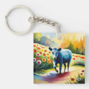 Recherche de vache heureuse porteclés Mignon