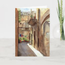 Recherche de sicile vœux cartes Aquarelle