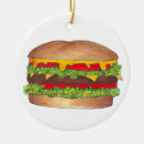 Recherche de hamburger ornements Foodie
