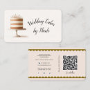 Recherche de gâteaux de mariage cartes visite Élégant