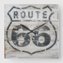 Zoek naar route klokken Retro