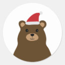 Recherche de chapeau de père noël autocollants Santa claus