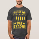 Recherche de day trader tshirts Argent