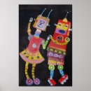 Recherche de robot vintage art Androïde