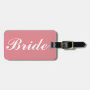 Recherche de wedding bagages étiquettes Bride