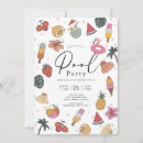 Recherche de bord de la piscine invitations Fête d'été